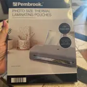 Pembrook Photo Size Laminating Pouches 120 (40 5x7 and 80 4x6) New Factory Seal