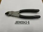 Snap-on Tools USA NEW DARK TITANIUM Soft Grip 7" Diagonal Cutter Pliers 87ACFDT