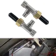 Bleeder Tee Kit Replacement for Seastar 30046439 HF4202 Fit for All Baystar Cylinders(2Pcs)