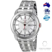 Seiko 5 Sports Silver SNZH61 SNZH61K1 Stainless Steel Mens Automatic Watch