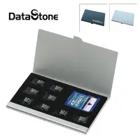 在飛比找Yahoo奇摩購物中心優惠-DataStone 名片型鋁合金 1SD+8TF 多功能記憶