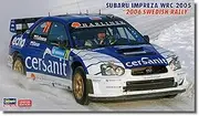 Hasegawa 120116 620707 1/24 Subaru Impreza WRC 2005, 2006 Sweden Rally, Multi-Coloured