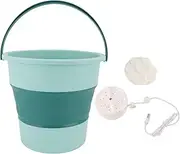 Foldable Portable Washing Machine Mini Laundry Washer Space Saving Automatic Clothes Washer Tub for Camping Travel Apartments Dormitories Silicone 716g