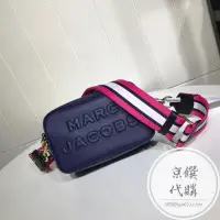 在飛比找蝦皮購物優惠-MARC JACOBS 相機包 側背包 單向拉鍊 牛皮 女用