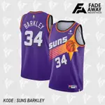 查爾斯巴克利 NBA 籃球球衣 34 鳳凰太陽隊