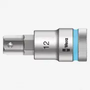 Wera 003826 1/2" Drive Zyklop Hex-Plus Bit Socket with Holding Function 12mm