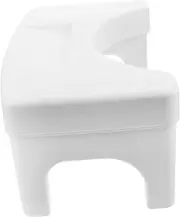 WOFASHPURET Toilet Step Stool for Adults Ergonomic Squatting Stool with Slip Base Durable Material for Comfortable Bathroom Use for Proper Pooping Position