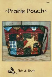 This & That #007 PRAIRIE POUCH Wristlet UNCUT Sewing Pattern Scrap-Buster