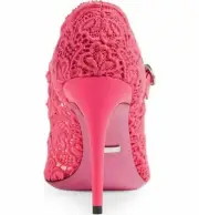 Gucci VIRGINA POINTY TOE MARY JANE PUMPS SCHUHE 95 LACE Shoes High Heels New 36