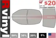 Rtint Precut Window Tint Kit for Mitsubishi Diamante 1997-2004 Tinting Films (for: Mitsubishi)