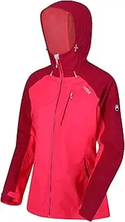 [REGATTA] Women's Highton' Breathable Taped Seams Stretch Hooded Jackets Waterproof