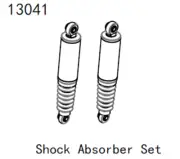 1/10 4Wd Rock Crawler 1001 Land Cruiser Part 13041 Shock Absorber x 2