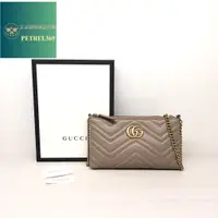 在飛比找蝦皮購物優惠-二手精品 古馳 GUCCI GG Marmont mini 