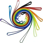 10Pcs Large Silicone Bands - Extra Large Rubber Bands for Notebook and Elastic Rubber Wrapping Bands - Ideal for Beach and Chair Towels - Great Accessories for Carnival Ship Adventures(Colorful).
