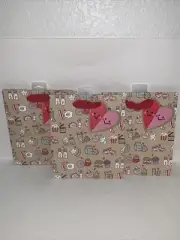 (3) Hallmark Better Together Small Gift Bag: Love Just Because Thinking Of You