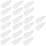 BESTOYARD 20pcs Portable Eye Drops Bottles with Childproof Cap Leak Refillable Containers for Saline Essence and Light Oils Lightweight for Travel