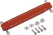 MOLUCKFU Leather Guitar Amplifier Handle Fit for Audio Cabinet Reinforced Metal Bars Australian