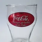 COCA COLA COLLECTABLES. 1963 Things Go Better With Coke Glass