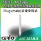 CERIO 智鼎【ANT-07AN-S】5GHz 室外型無線網路纖細全向性 7dBi 直接安裝式高功率天線