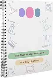Cleaning Schedule,Weekly Home Cleaning Checklist | Portable Declutter Organizing Improvement Planner For Task Clean House Restaurant Household Adults
