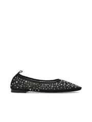 Tory Burch Flat Shoes With Crystal Embellishment
