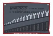 Teng Tools 6515MM - 15 Piece Metric Combination Spanner Set 5.5-19mm