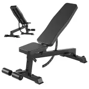 Weight Bench 1200lbs Adjustable Bench Press Exercise Equipment Workout Bench ...