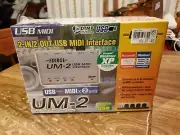 Edirol UM-2 USB MIDI Interface - USB to MIDI Cable Sealed