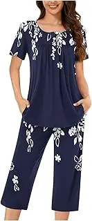 [Generic] Lightweight Jacket Women Dressy Mid Length Pants Suit for Women Women Tuxedo Pants Suits (#B-Blue, XL)