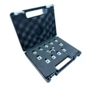 12pc Support Ring Set Leeb Hardness Testers Adapter Rings Set for Leeb Probes