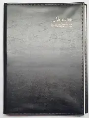2025-2026 Financial Year Diary Cumberland Norwich A4 Day to Page Black 41SFY2526