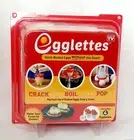 EGGLETTES EGG COOKERE Hard Boiled Egg Maker 4 Counts Plastic/Non Stick