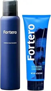 FORTERO BE YOU. Carbonic Acid Shampoo and Conditioner, Hair Growth Kit for Men & Women, Anti-thinning, All-Natural, Unscented, For All Hair Types