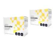Unicity Unimate Natural LemonUltra Concentrated Yerba Mate Drink Mix (30 Packets) - Alternative to Coffee and Energy Drinks (30-Day Supply)