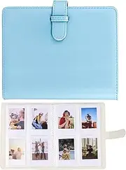 256 Pockets Photo Album, Mini Instant Photo Album Picture Case for Fujifilm Instax Film 7 8 9 11 Instant Cameras, 3 Inch Card Binder Pockets Photo card Binder, Family Albums for Polaroid Kodak HP(BL)