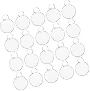 FUNOMOCYA 200pcs Metal Ring Key Tags Round Labels for Quick Identification of Car and Door Keys Multipurpose Keychain Tags for Organized Office and Vehicle