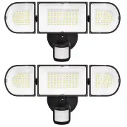 150W Motion Sensor Lights Outdoor for Outside, 15000LM LED Flood Lights Outdo...