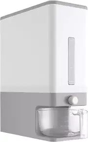 Lifewit Rice Dispenser 25 Lbs(11.3kg), Rice Storage Container Sealed Moisture...