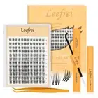 Eyelash Clusters 10-18mm Lash Clusters Wispy Kit D Curl DIY Cluster Lash Exte...