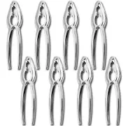 8 Pack Heavy Duty Crab Crackers Tool Stainless Steel Seafood Tools Set