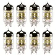 Brand New In Box Gain Matched Octet (8) Electro-Harmonix 12AX7 Vacuum Tubes