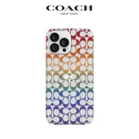 在飛比找momo購物網優惠-【COACH】iPhone 13 6.1吋 精品手機殼 漸層