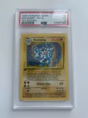 Machamp 1st Edition Base Set 8/102 Holo PSA 5 Pokemon 1999