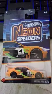 HOT WHEELS 2024 Neon Speeders - BMW M3 GT2 (Orange)