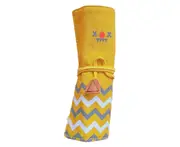 Stationery Pencil Roll Case Handmade Art College Supplies Roll Wrap Pouch Holder