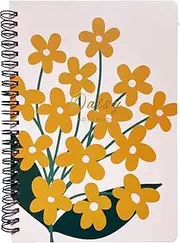 ipoul Spiral Notebook, B5, Daisy in Bloom