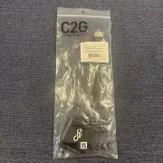 C2G 8in DisplayPort to VGA Adapter - DP to VGA Adapter Converter - Black 54323