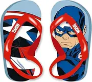 [Marvel] Avengers Boys Toe Separator Summer Shoes Captain America Hulk Iron Man Size EU 22 A 29