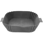 Silicone Mat Baking Pan Air Fryers Accessories Reusable Liners Bowl