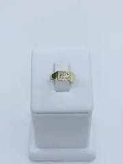 Real 10k solid gold ring girl boy baby Size 3 - Anillo de Niño O Niña